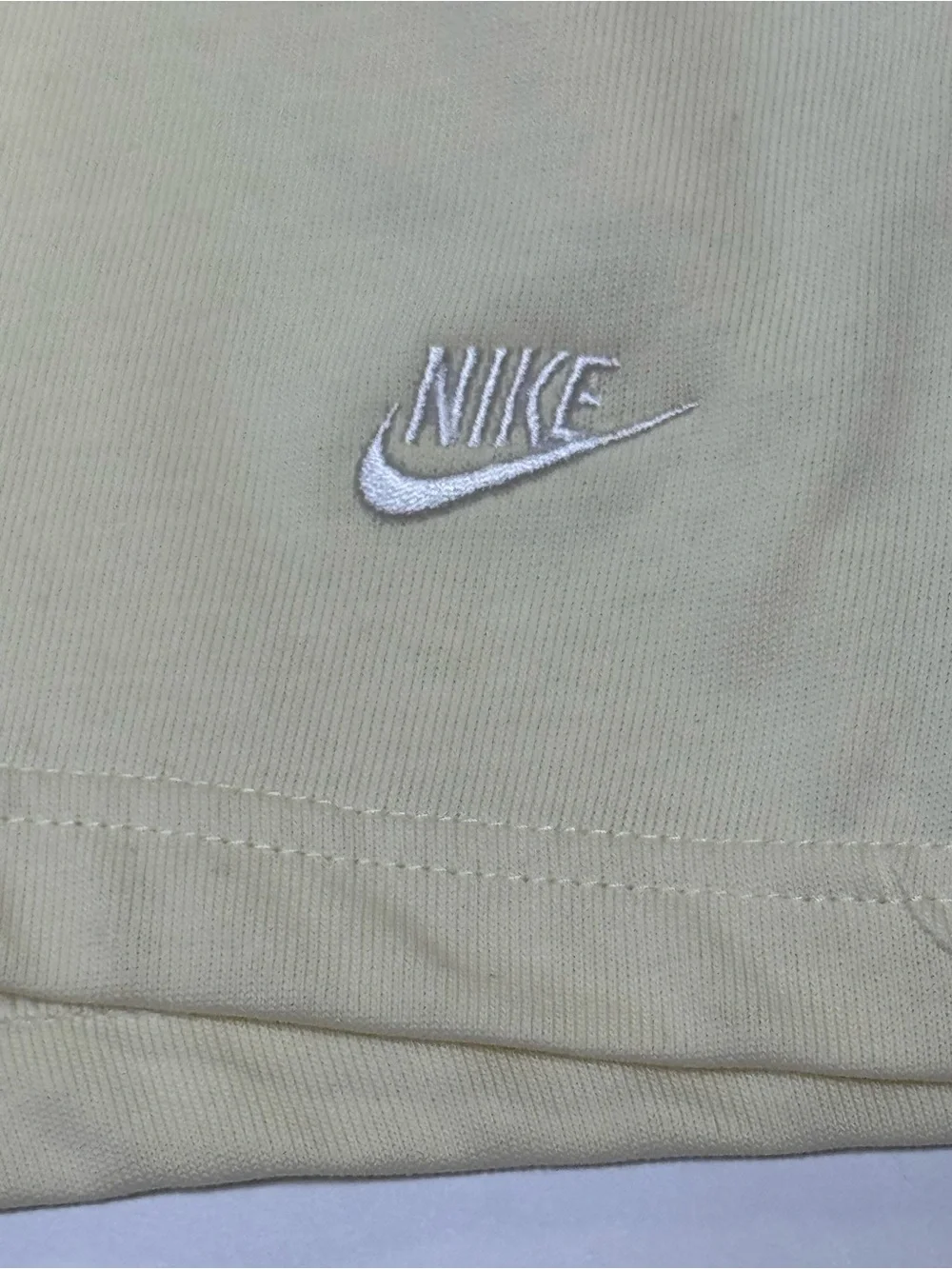 Nike Cream Sleeveless Girls' Button-Front Romper in Coconut Milk White Small NWT